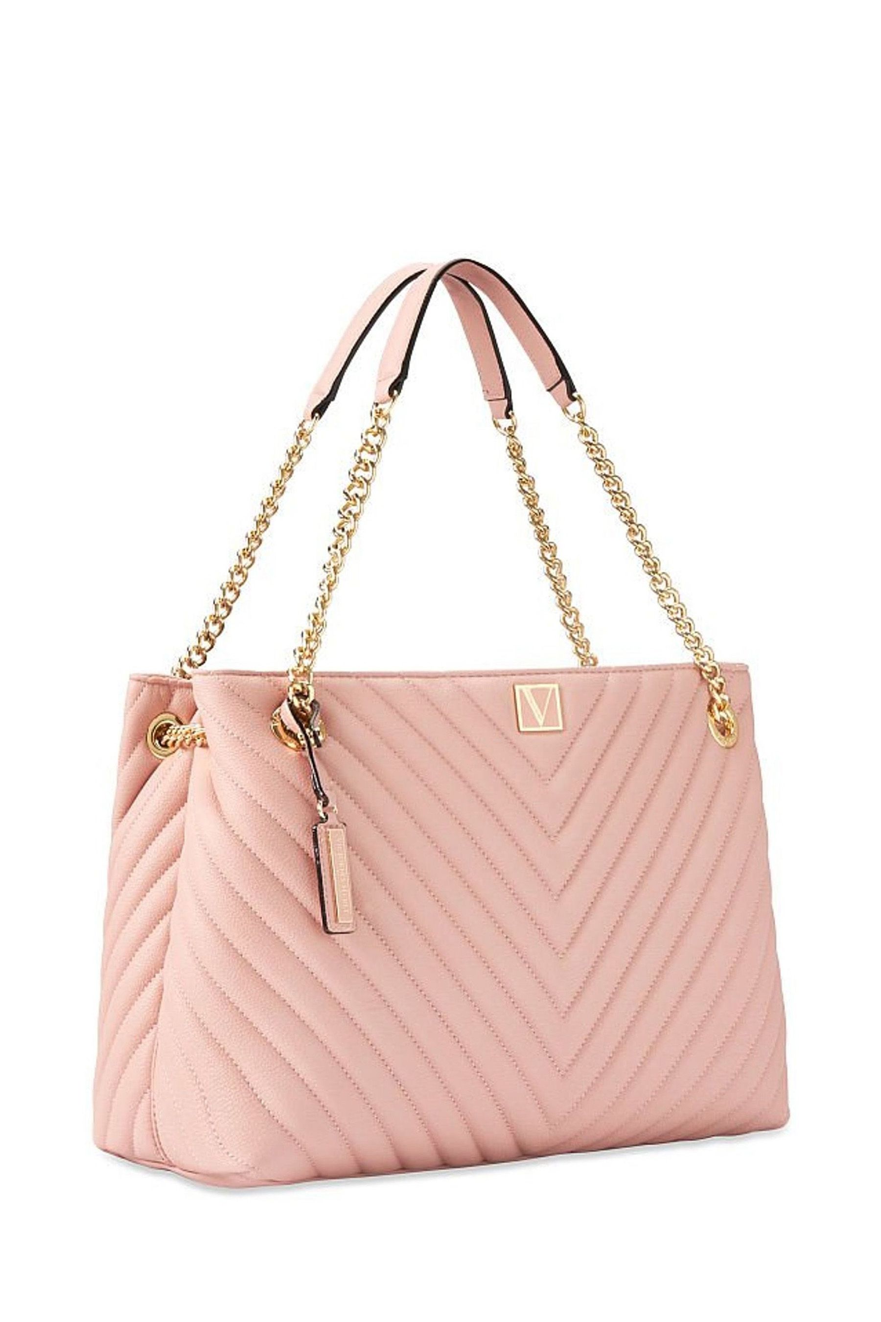 Buy Victoria s Secret Orchid Blush Pink Tote Bag from the Next UK online shop