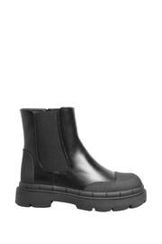 Yours Curve Black Extra Wide Fit High Shaft Chelsea Boot - Image 3 of 5