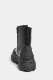 Yours Curve Black Extra Wide Fit High Shaft Chelsea Boot - Image 4 of 5