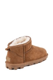 Just Sheepskin Brown Mini Grace Sheepskin Boot - Ladies - Image 4 of 5