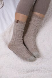 Totes Pink Twin Pack Thermal Wool Boot Socks - Image 3 of 5