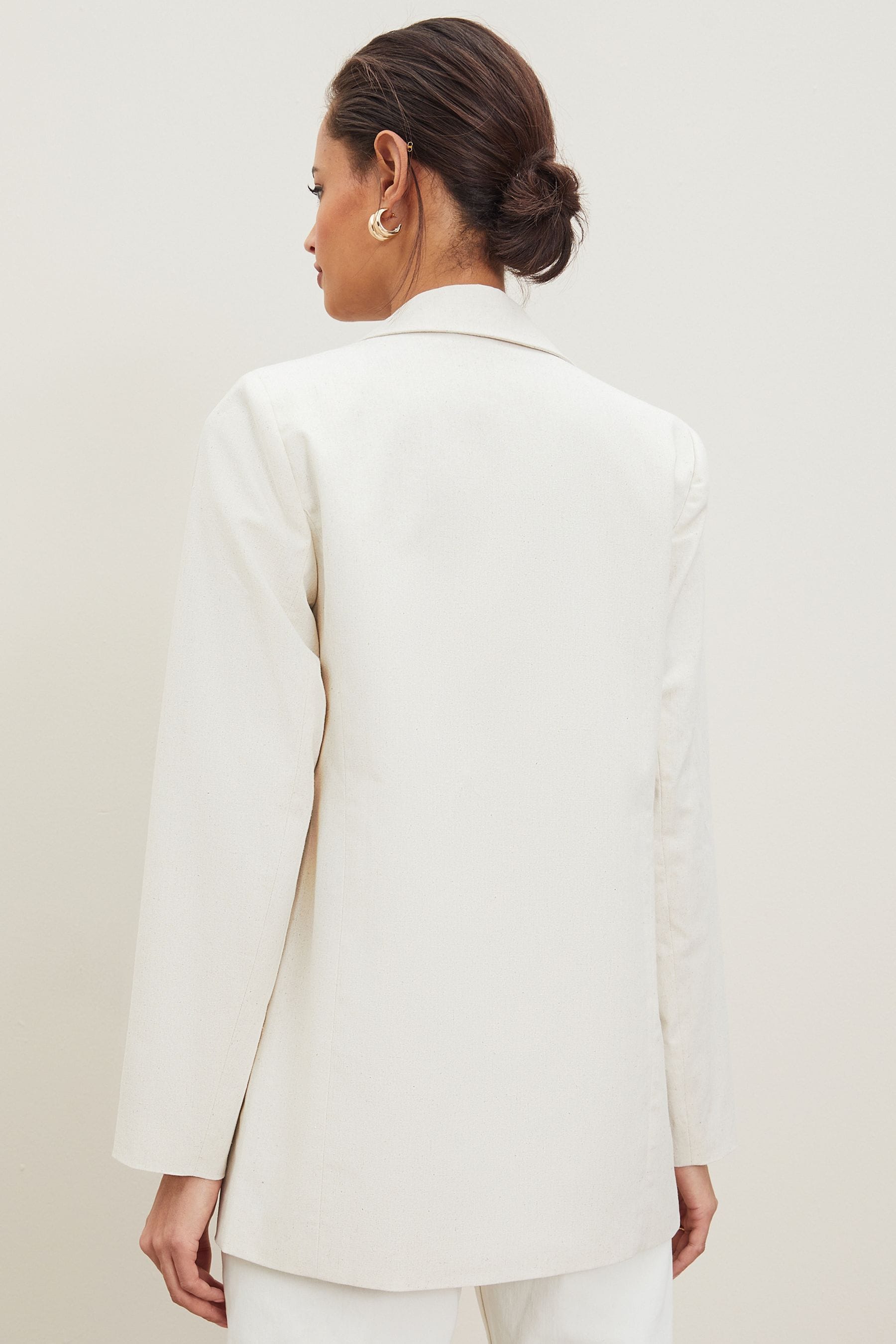 Buy Lipsy Stone Relaxed Longline Blazer from Next Luxembourg