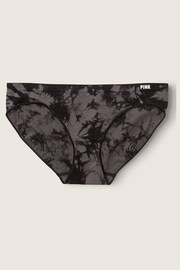 Victoria's Secret PINK Dark Charcoal Tie Dye Grey Bikini Seamless Knickers - Image 3 of 4