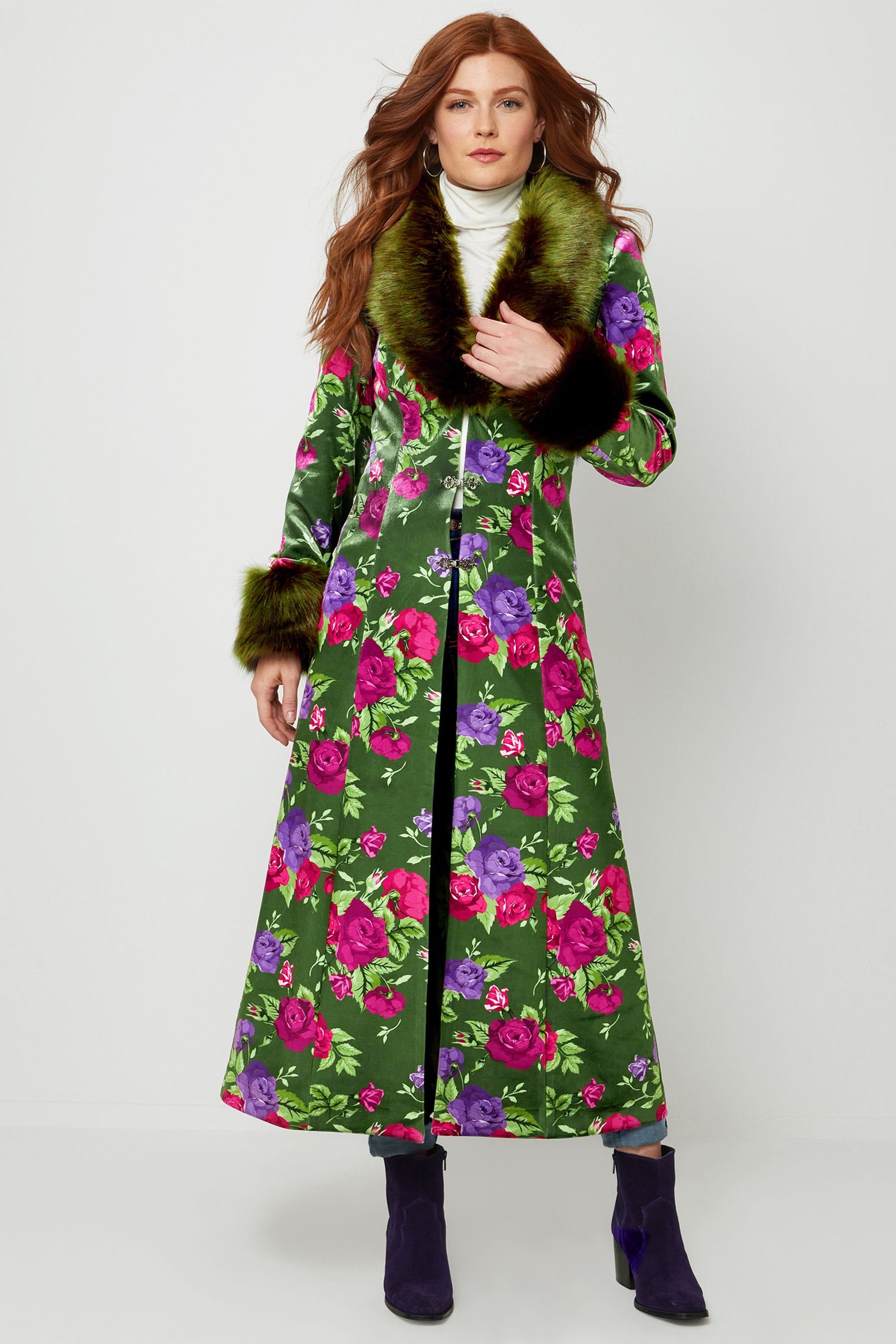 Buy Joe Browns Green Limited Edition Jane s Couture Coat from Next Estonia