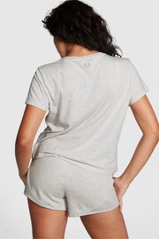 Victoria's Secret PINK Heather Grey Short Sleeve Dreamer T-Shirt - Image 2 of 4