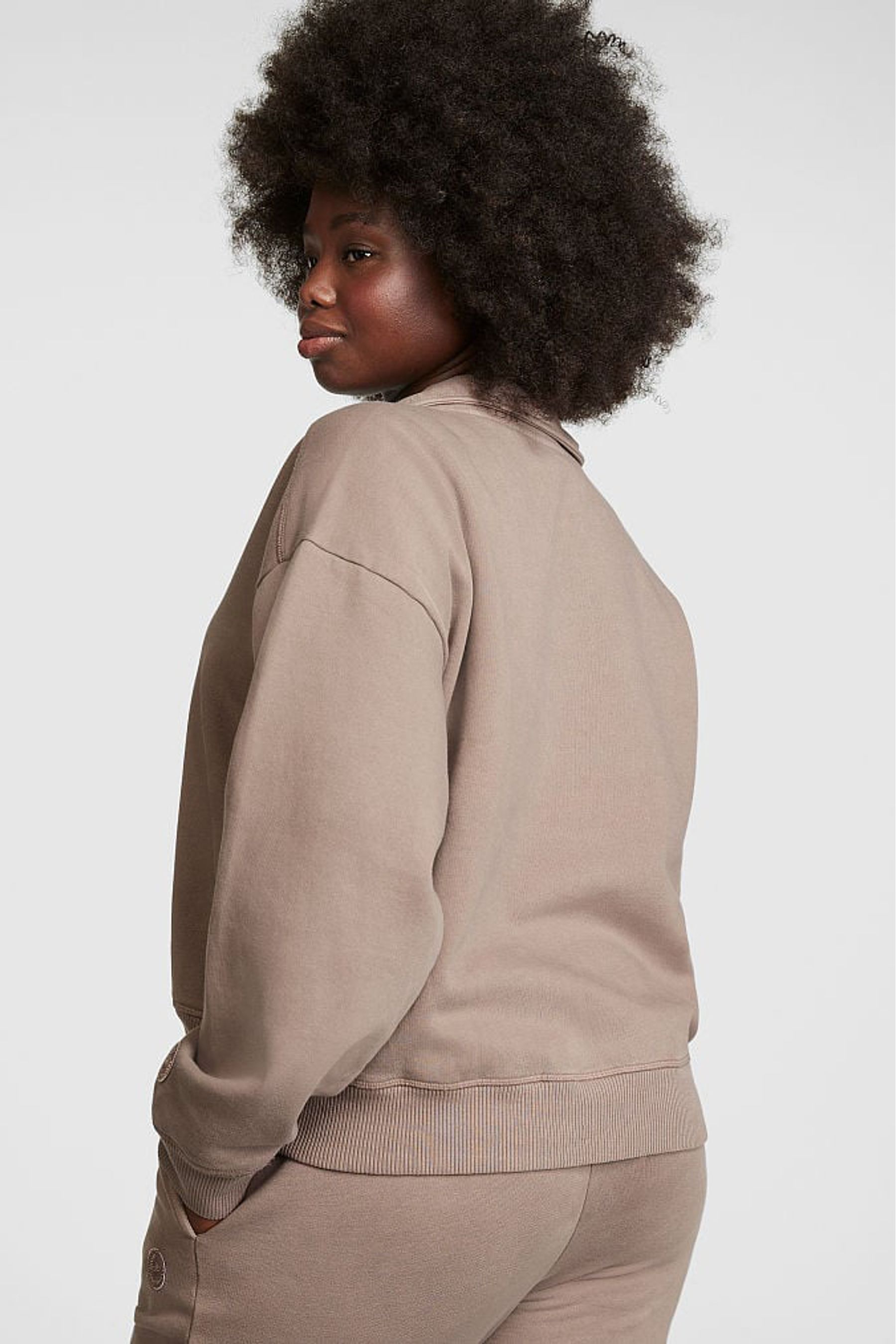 Victoria secret fleece pullover new arrivals