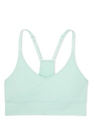 Victoria's Secret PINK Opal Blue Non Wired Lightly Lined Seamless Sports Bra - Image 4 of 4