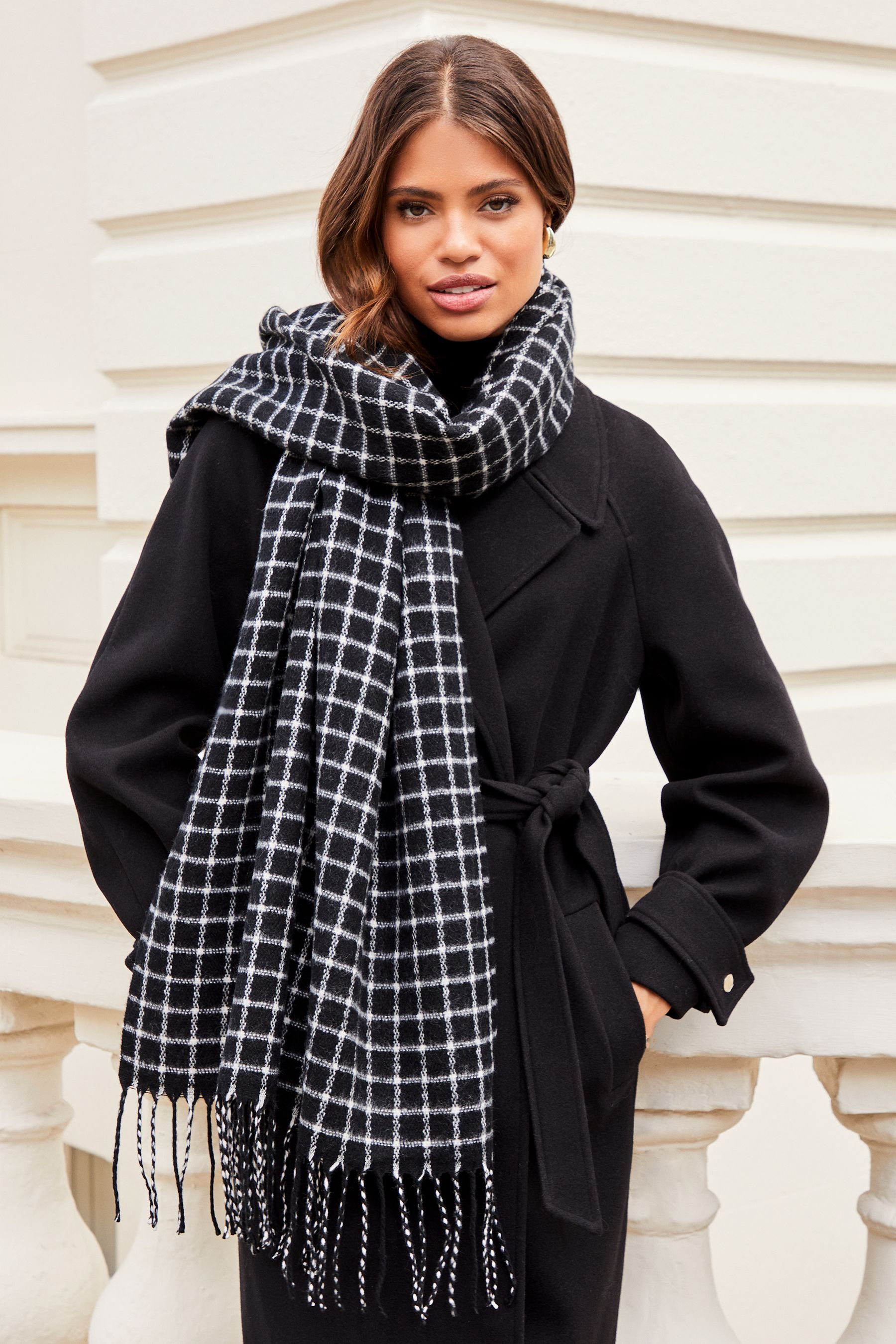 Lipsy scarf print dress 2025