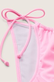 Victoria's Secret PINK Ruched String Bikini Swim Bottom - Image 4 of 5