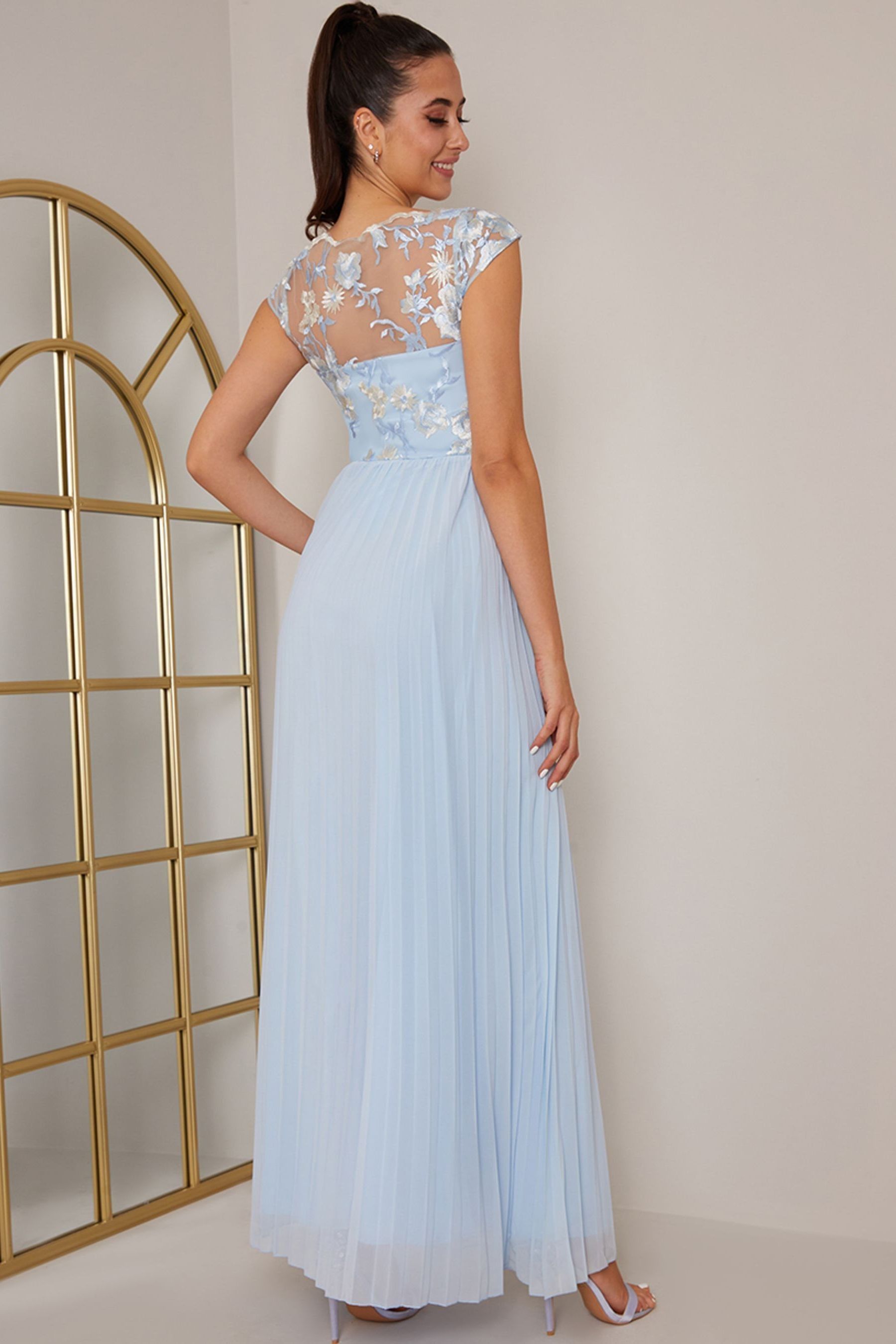 Chi chi light blue dress cheap