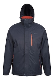 Mountain Warehouse Blue Bracken Extreme 3 In 1 Mens Waterproof Jacket - Image 2 of 6