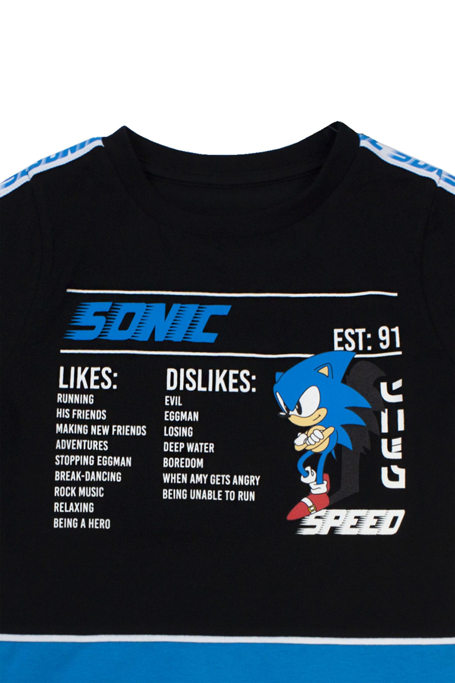 Vanilla Underground Black Sonic Gaming T-Shirt - Image 3 of 3