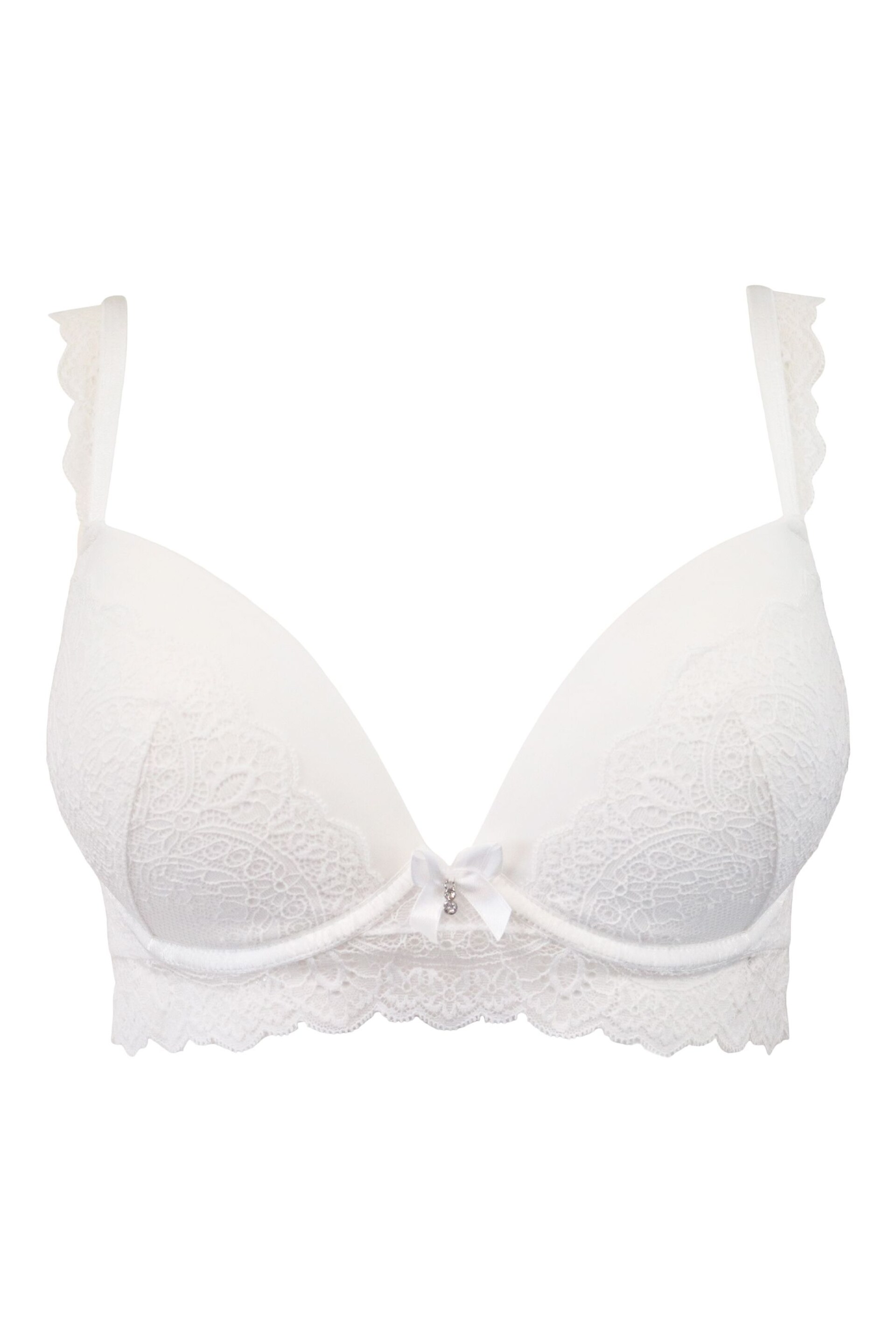 Pour Moi White Padded Divine Multiway Strapless Bra - Image 4 of 5