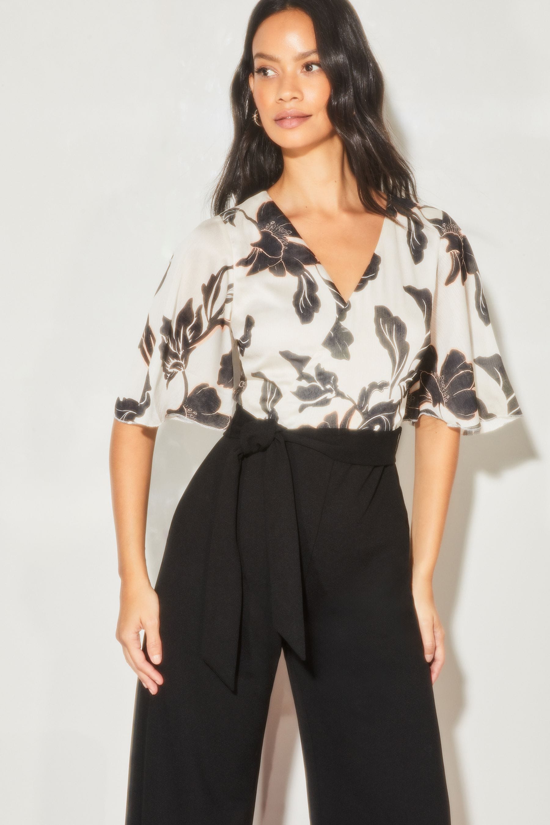 Lipsy 2 in 1 floral jumpsuit deals