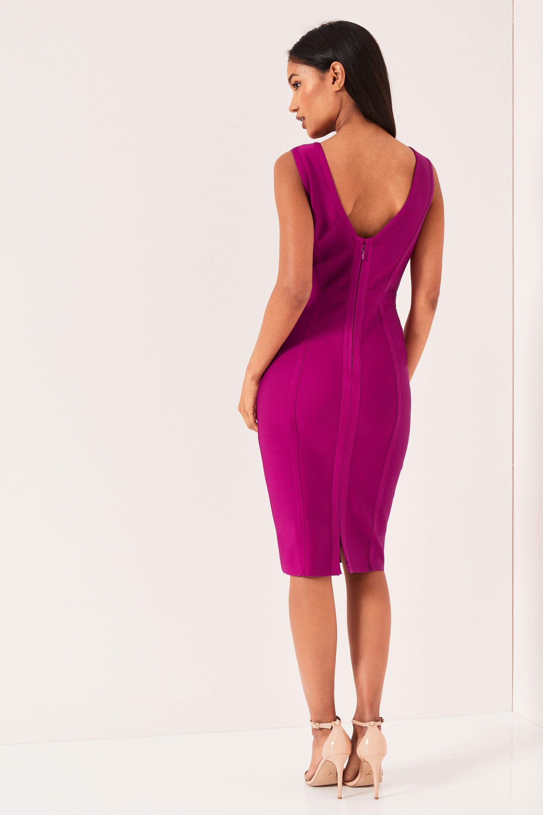 Lipsy lace bandage dress online
