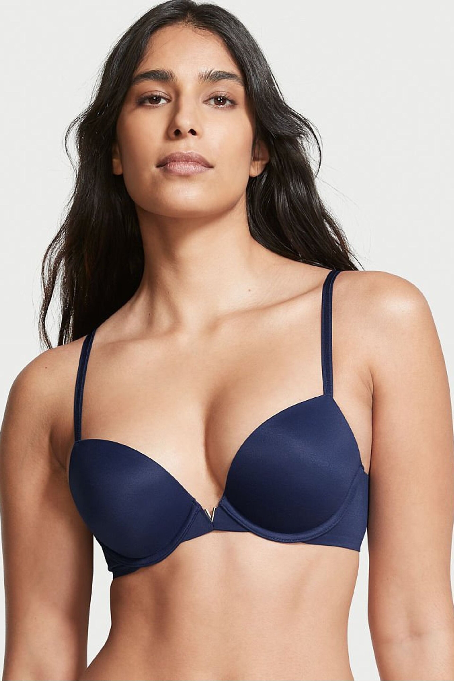 Victoria's Secret Ensign Blue Smooth Push Up Bra - Image 1 of 3