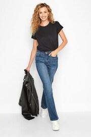 Long Tall Sally Blue Stretch Straight Leg Denim Jeans - Image 2 of 3