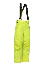 Mountain Warehouse Lime Falcon Extreme Kids Ski Trouser - Image 2 of 7