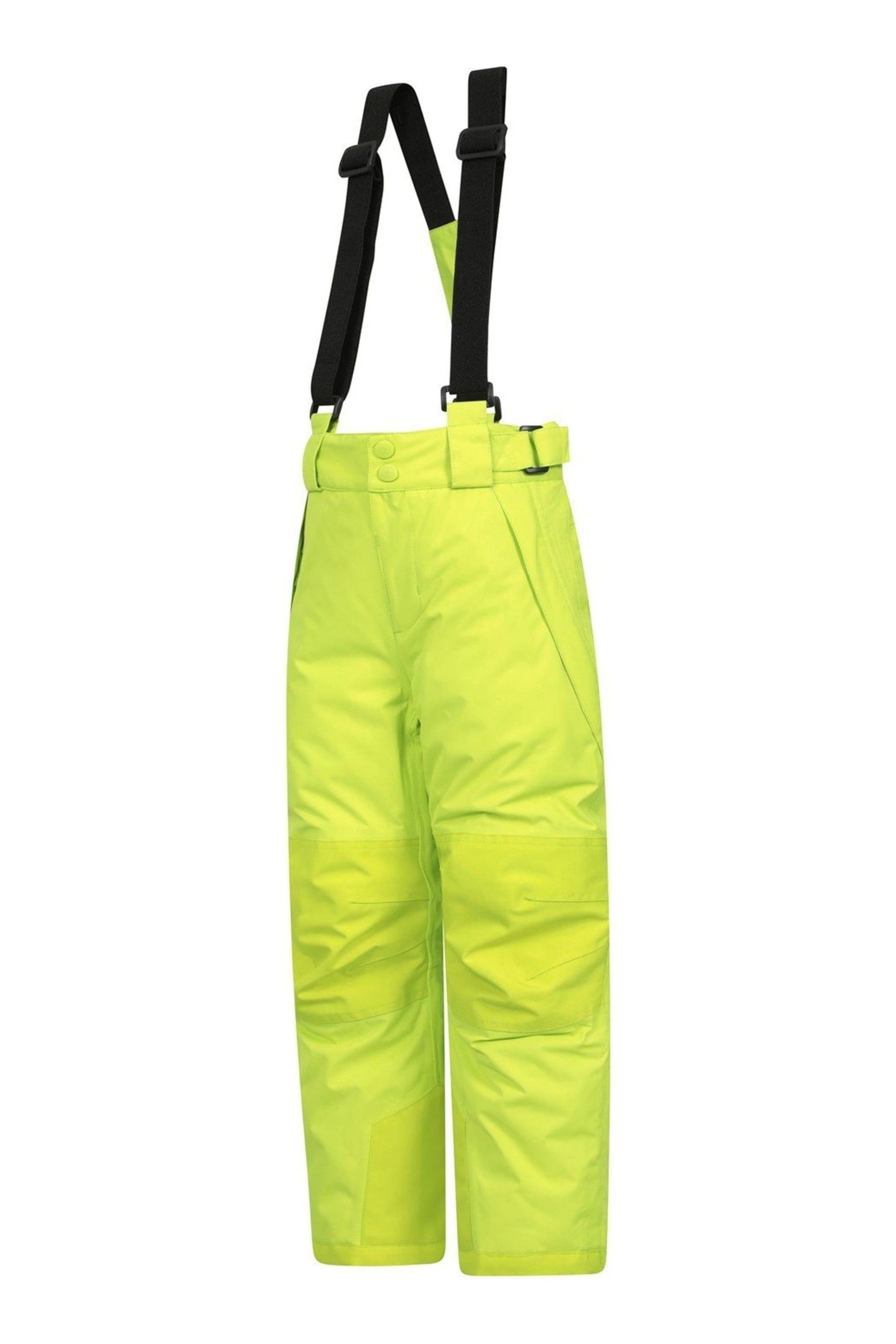 Mountain Warehouse Lime Falcon Extreme Kids Ski Trouser - Image 4 of 7