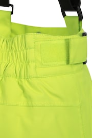 Mountain Warehouse Lime Falcon Extreme Kids Ski Trouser - Image 5 of 7