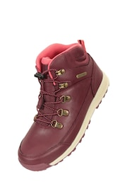 Mountain Warehouse Burgundy Redwood Kids Waterproof Boots - Image 4 of 5