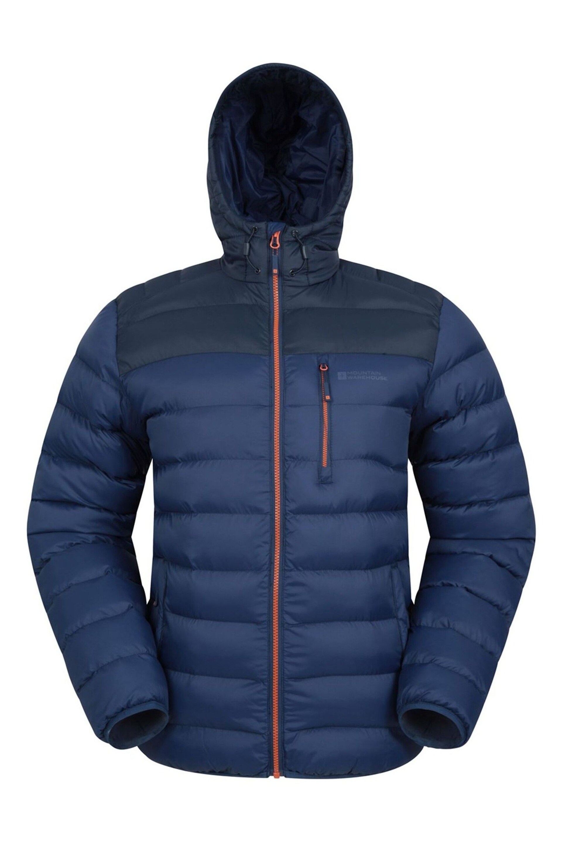 Mountain Warehouse Blue Link Mens Padded Jacket - Image 1 of 6