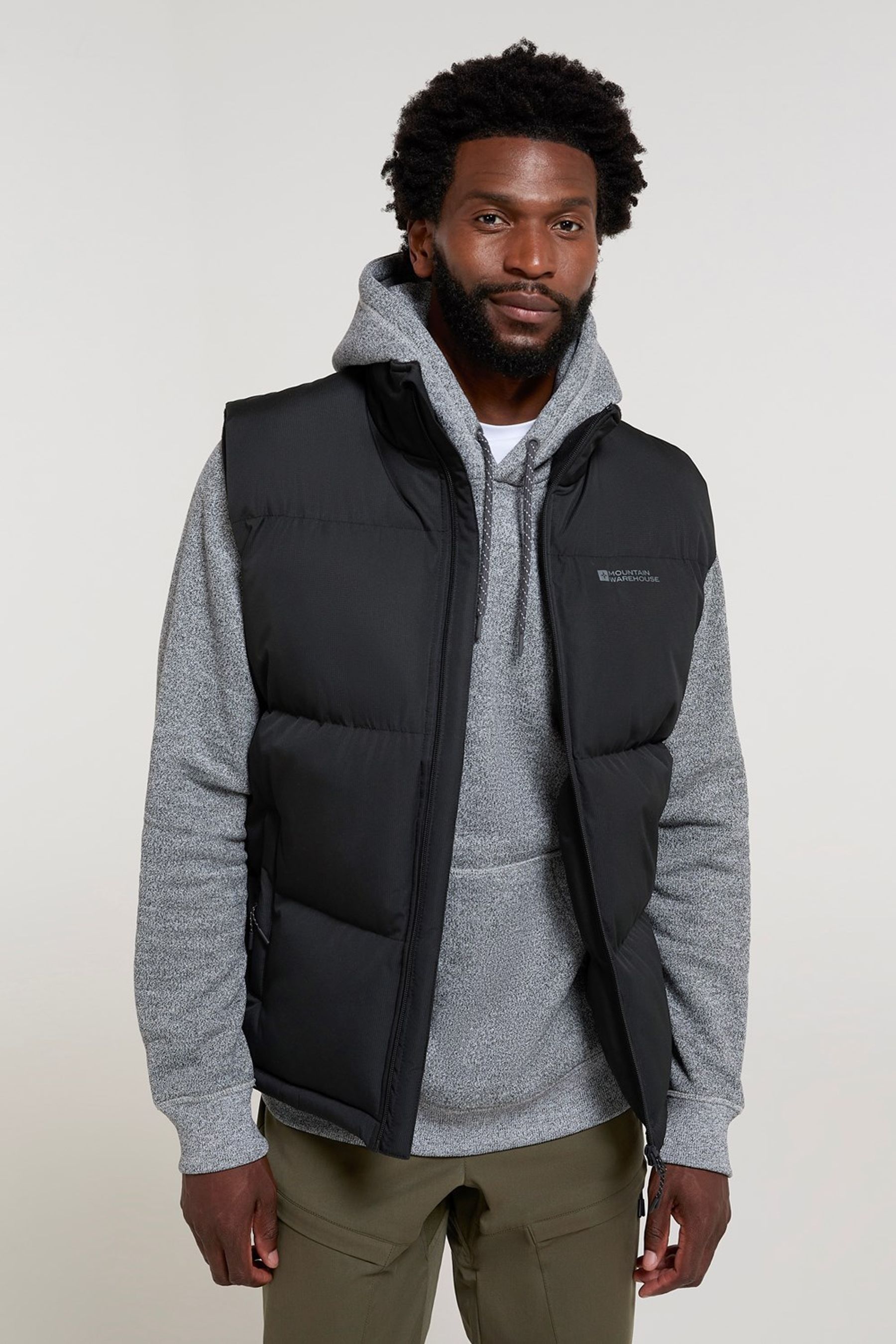 Mens padded gilet discount