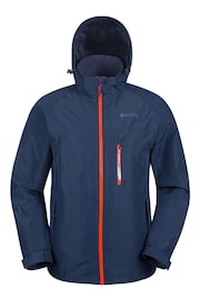 Mountain Warehouse Blue Brisk Extreme Mens Waterproof Jacket - Image 1 of 6