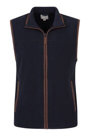 Mountain Warehouse Blue Rove Mens Fleece Gilet - Image 5 of 6