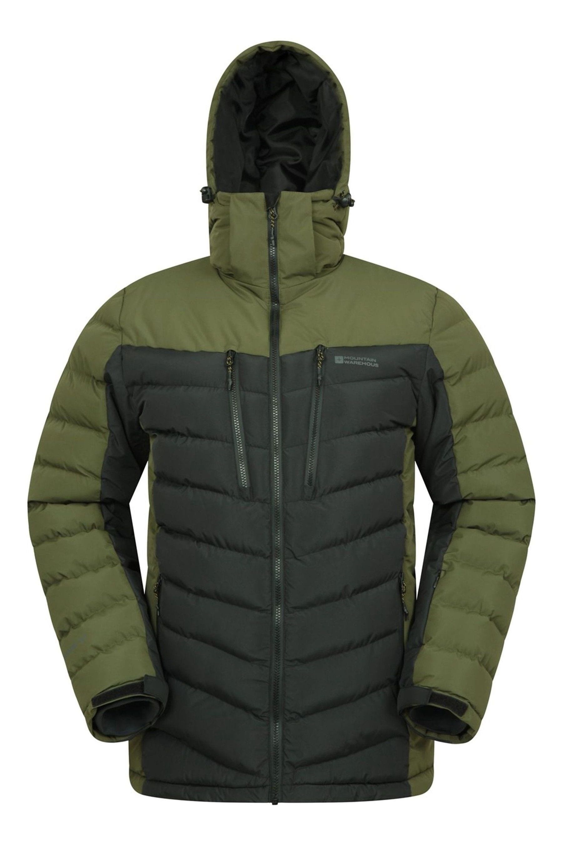 Mens padded ski jacket shop