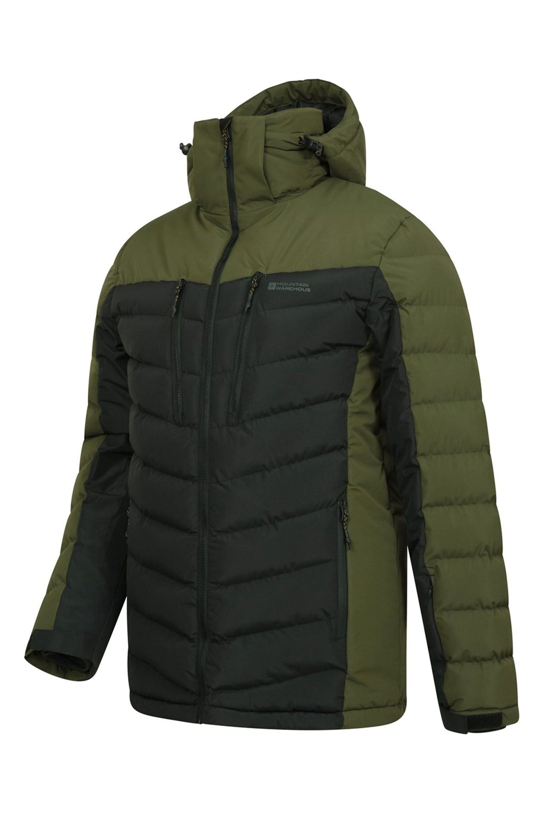 Buy Mountain Warehouse Green Vulcan II Mens Padded Ski Jacket from Next Luxembourg