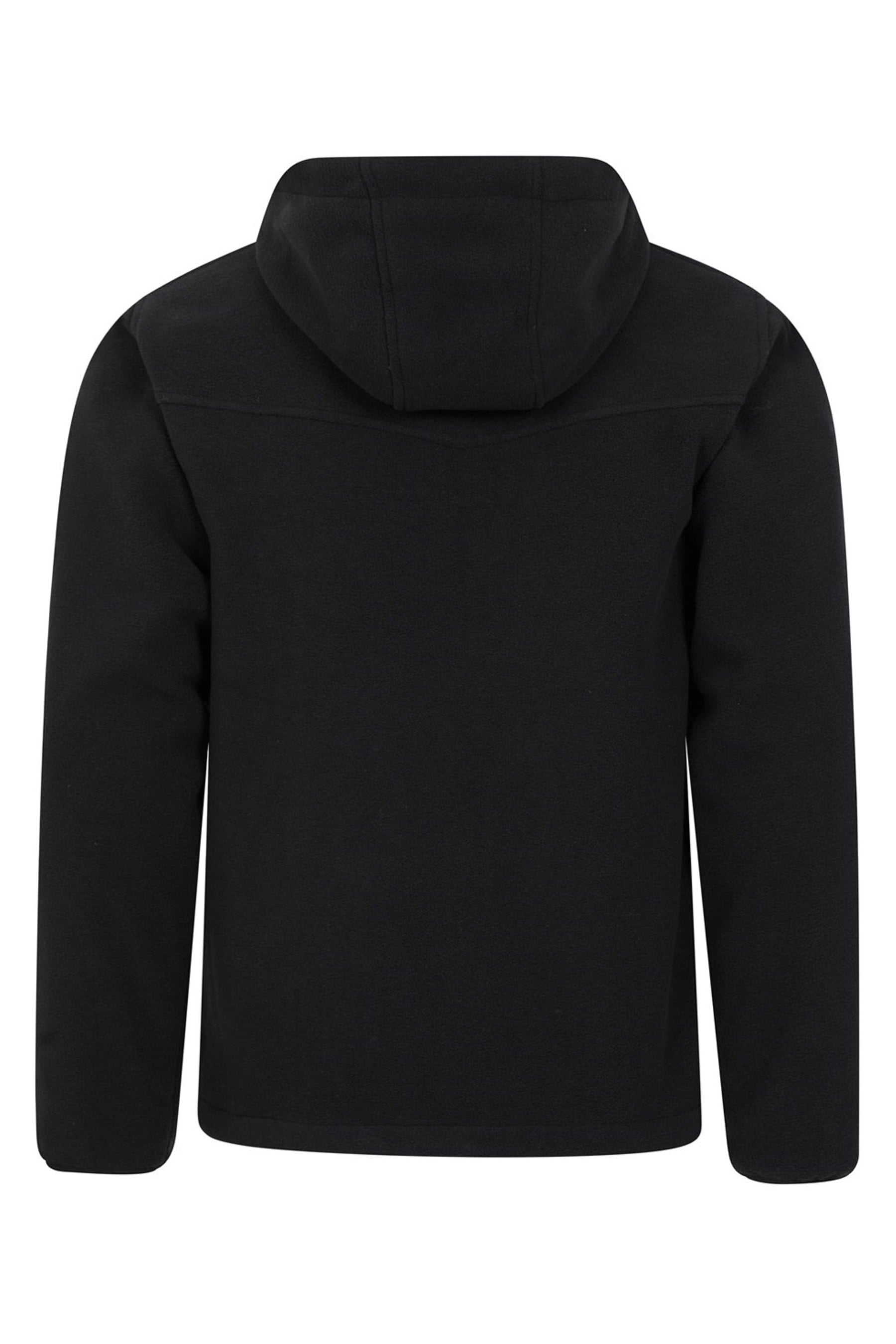 Buy Mountain Warehouse Black Expedition Mens Windproof Fleece Hoodie from Next Luxembourg