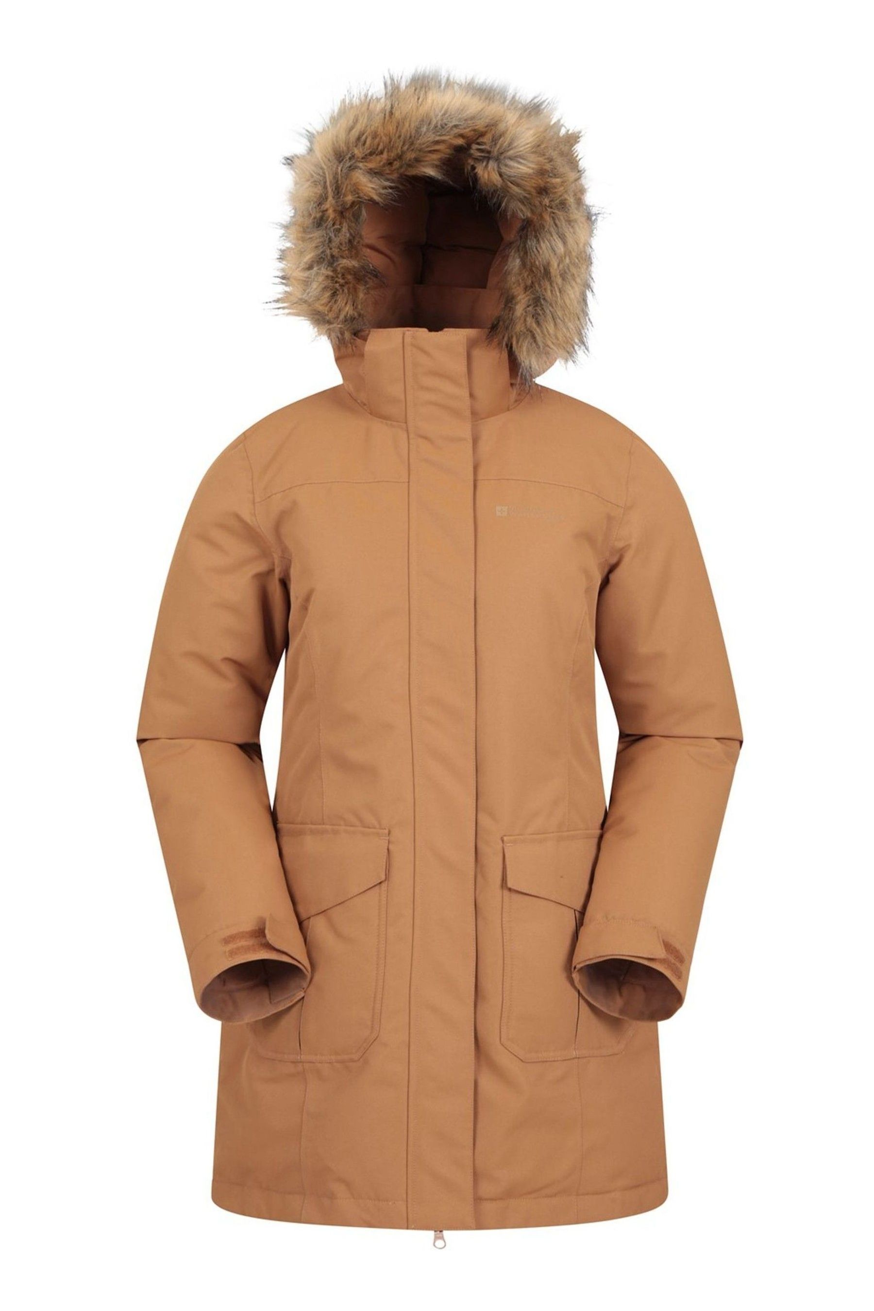 Buy Mountain Warehouse Tan Tarka Womens Waterproof Long Padded Jacket from Next Ireland