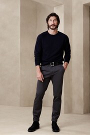 Banana Republic Navy Franco Italian Merino Crew Neck Jumper - Image 1 of 1