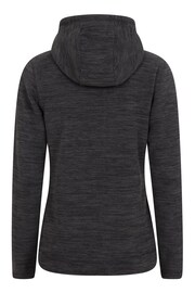 Mountain Warehouse Black Snowdonia Womens Fleece Hoodie - Image 3 of 6