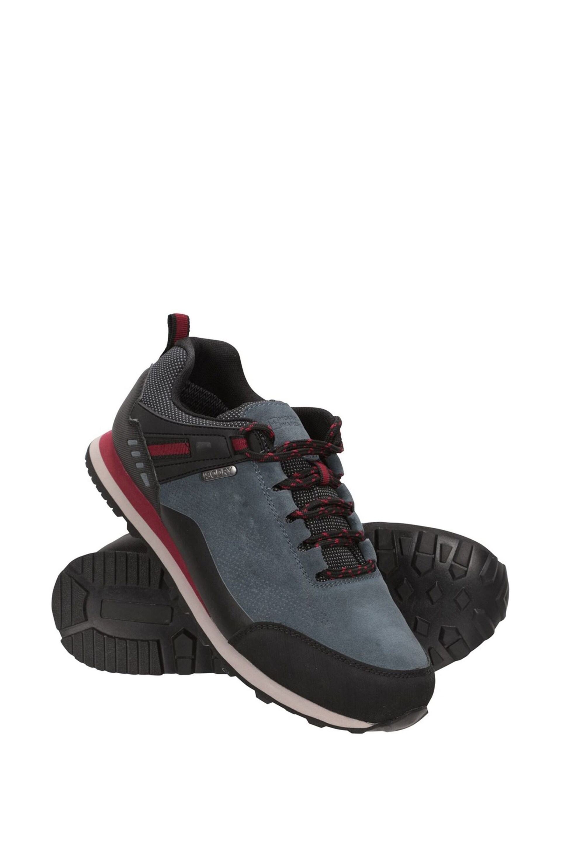 Mountain Warehouse Blue Stride Womens Waterproof Walking Shoes - Image 1 of 7