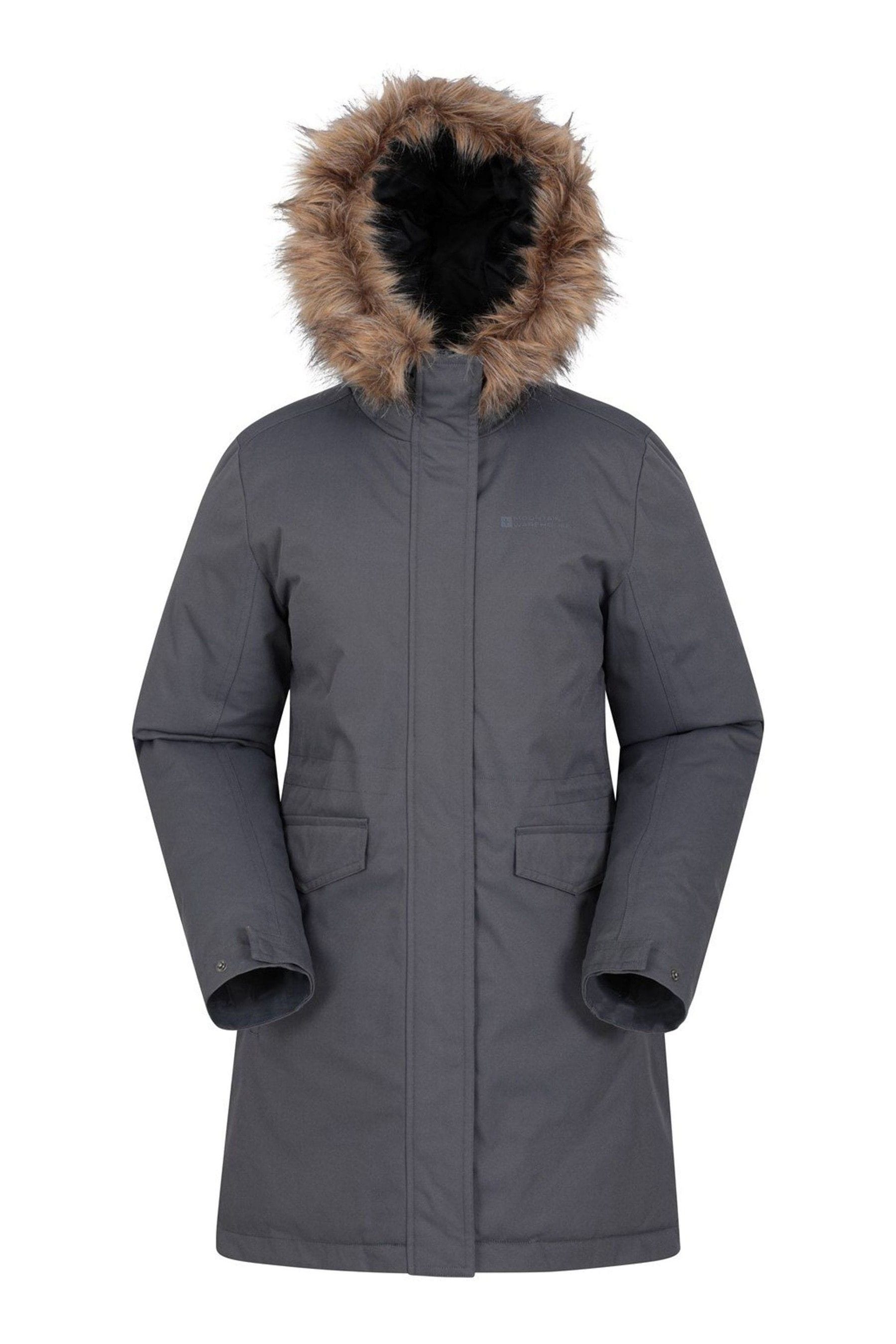 Buy Mountain Warehouse Grey Inferno II Womens Parka Jacket from Next Luxembourg
