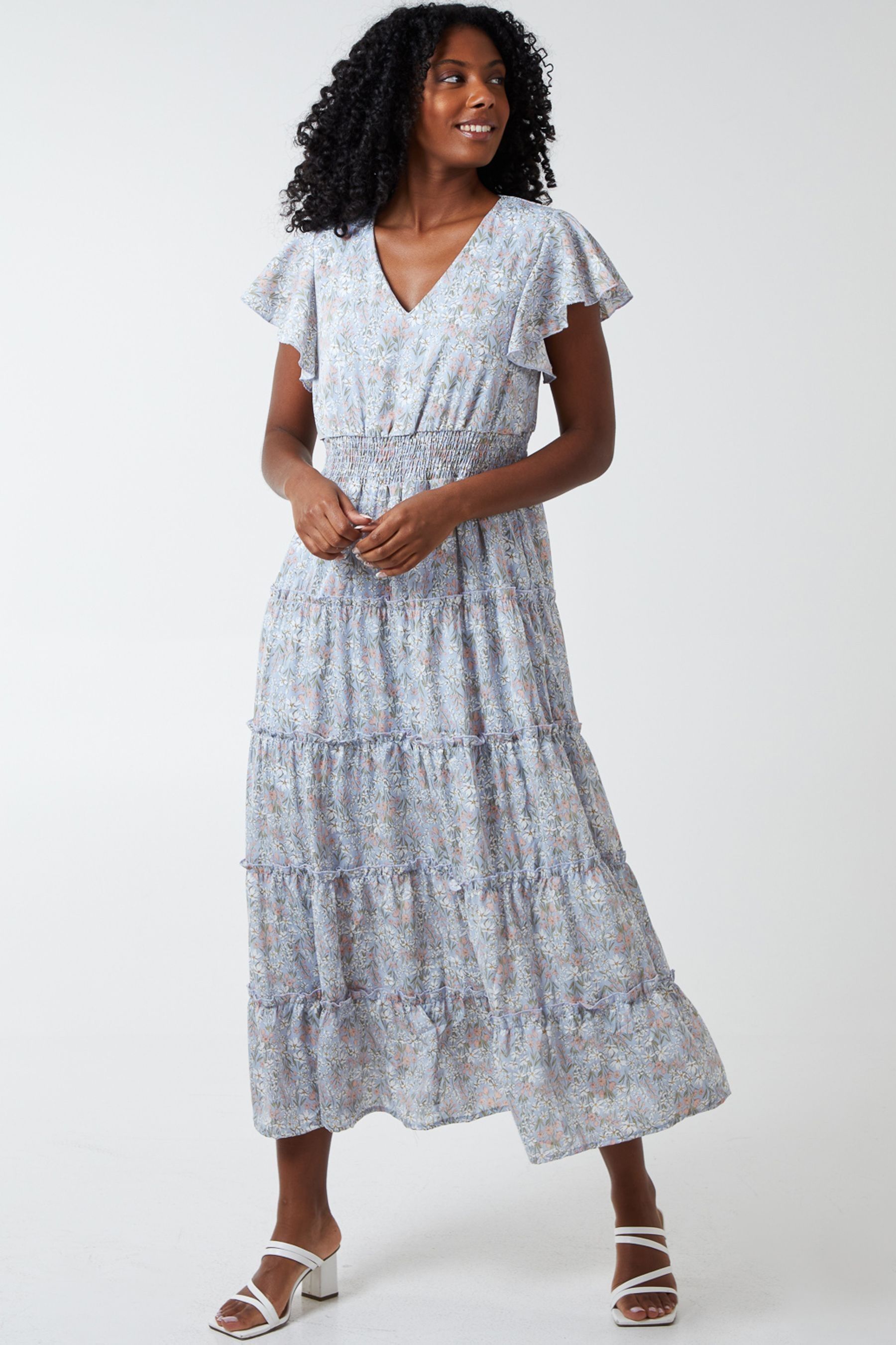 Next shirred dress clearance