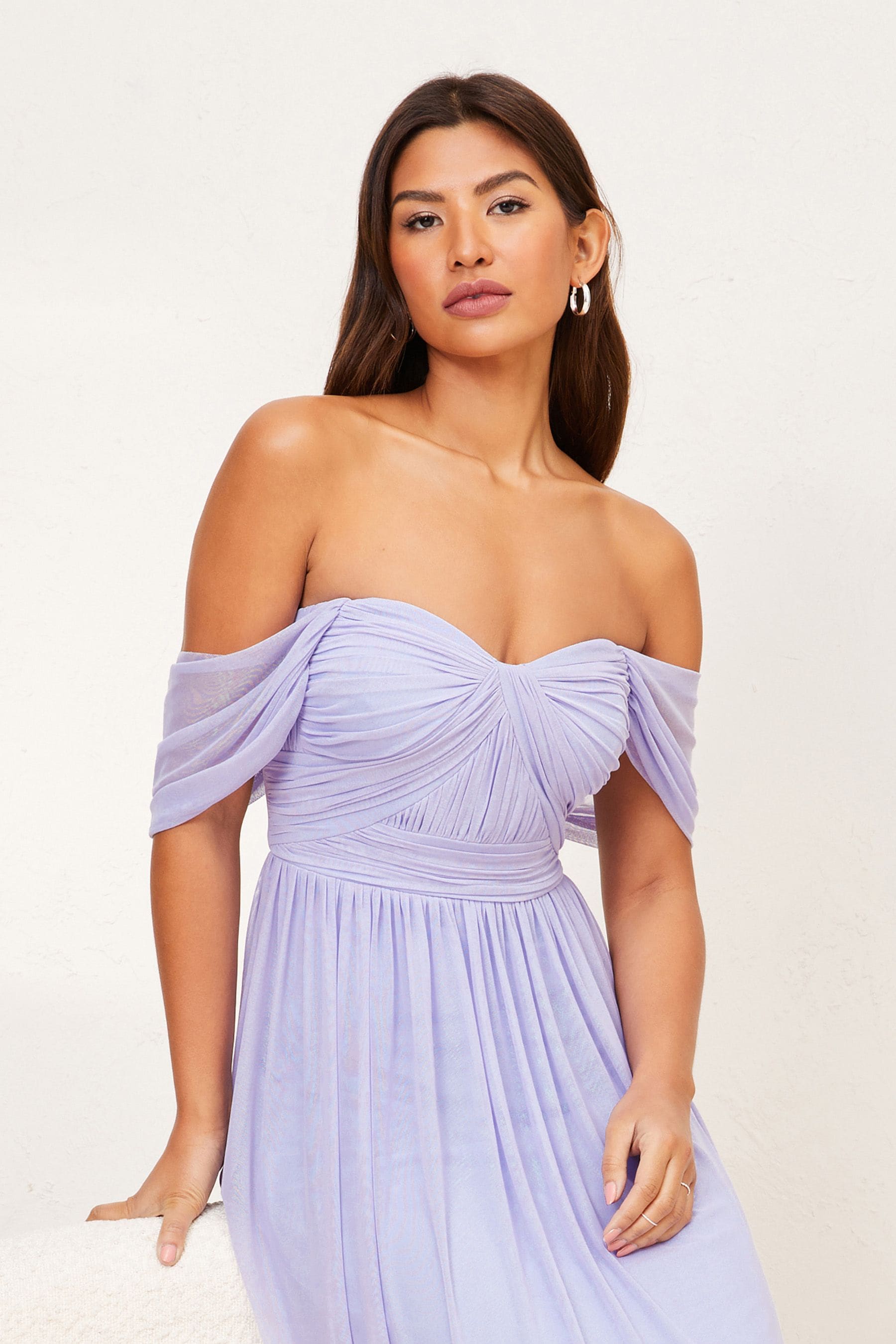 Lipsy purple maxi dress shop