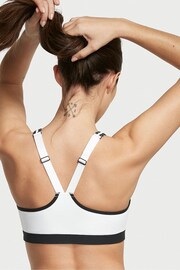Victoria's Secret White Smooth Front Fastening Wired High Impact Sports Bra - Image 2 of 5