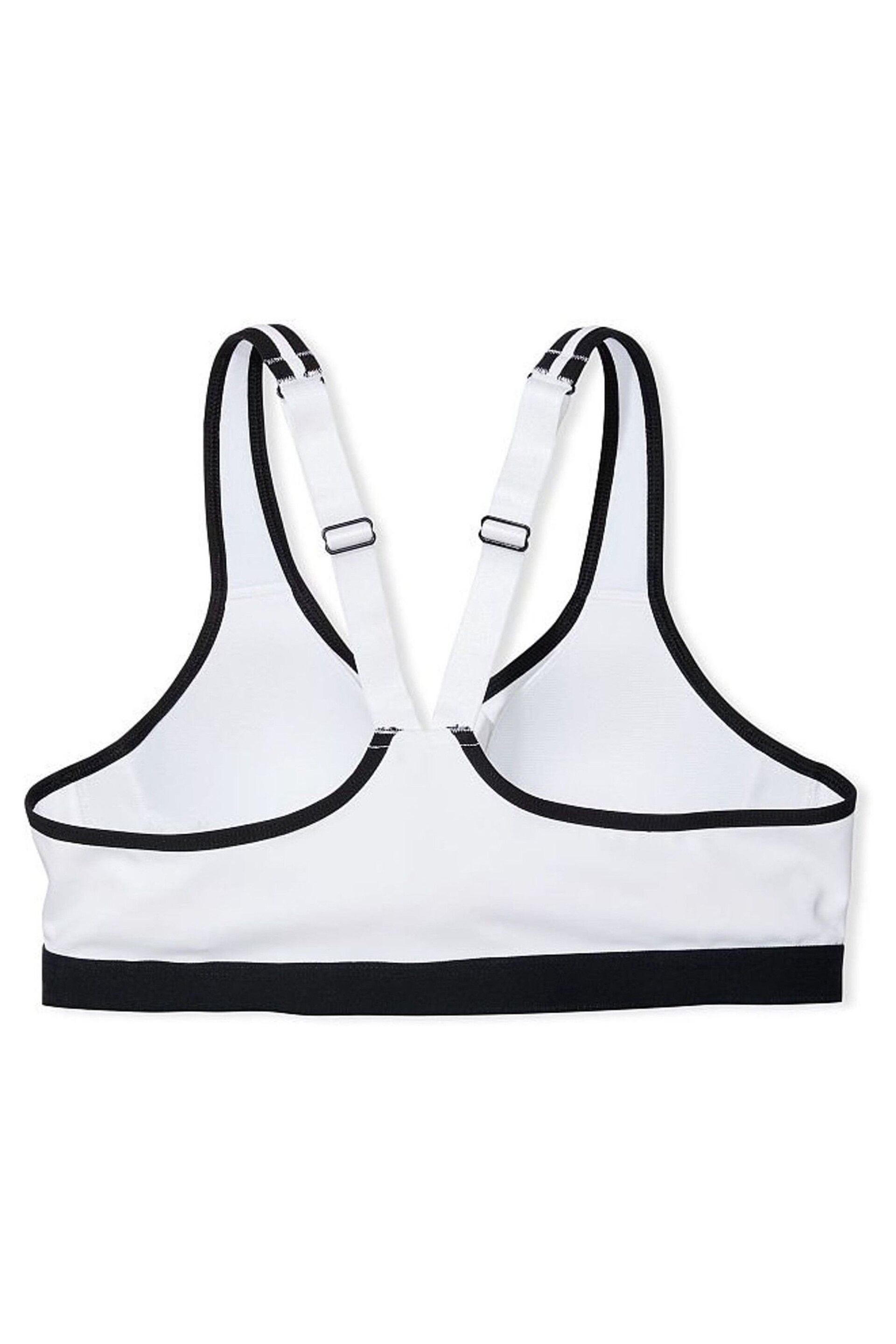Victoria's Secret White Smooth Front Fastening Wired High Impact Sports Bra - Image 4 of 5