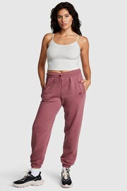 Victoria's Secret PINK Morning Rose Pink Fleece Cuffed Jogger - Image 1 of 3