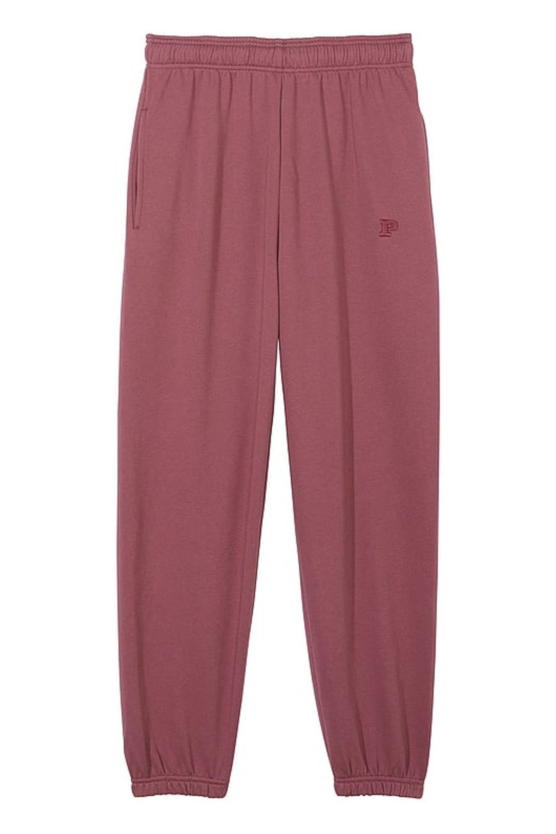 Victoria's Secret PINK Morning Rose Pink Fleece Cuffed Jogger - Image 3 of 3