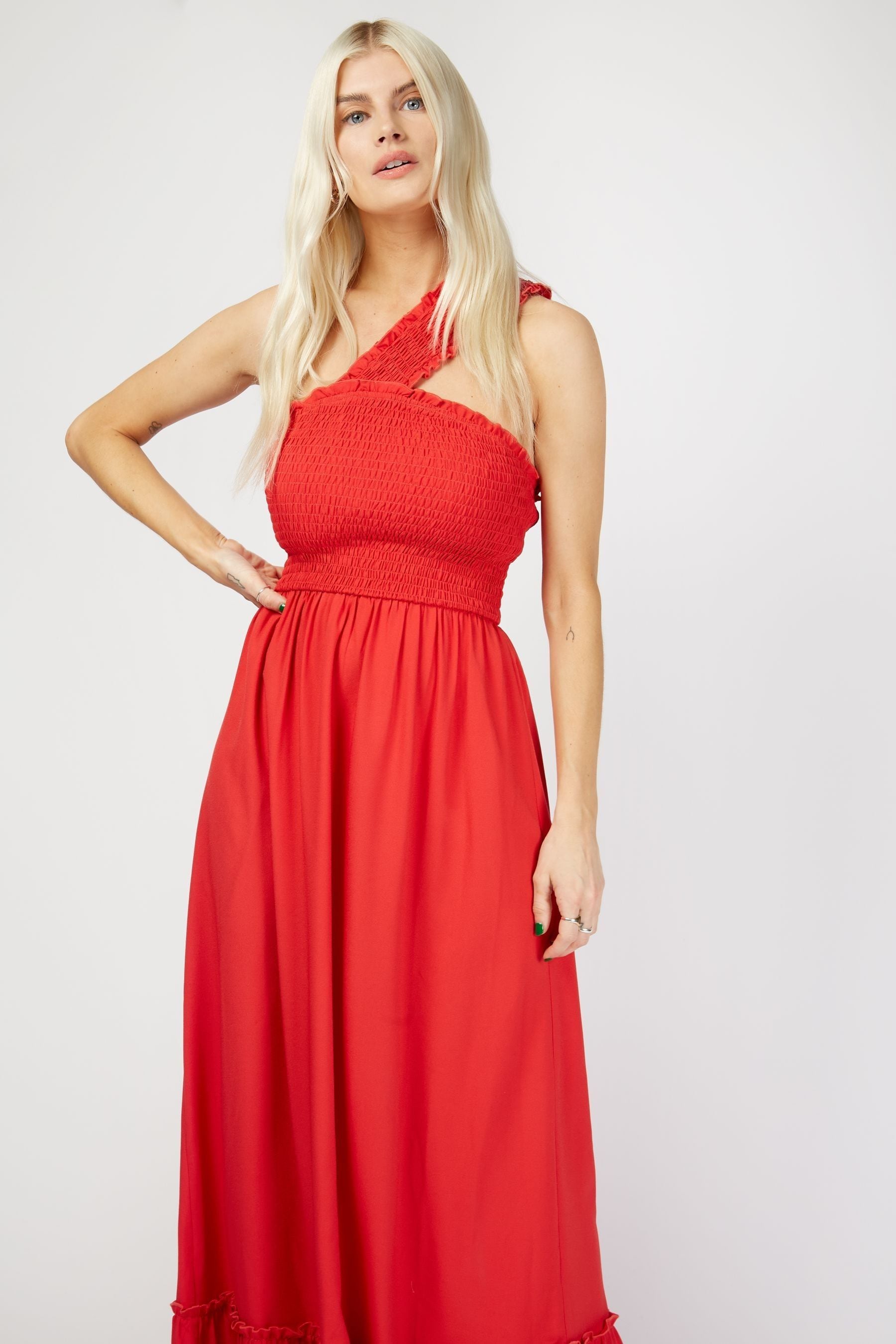 Little mistress red maxi dress clearance