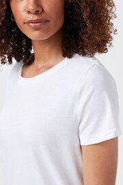 Gap White Organic Cotton Vintage Short Sleeve T-Shirt - Image 3 of 4