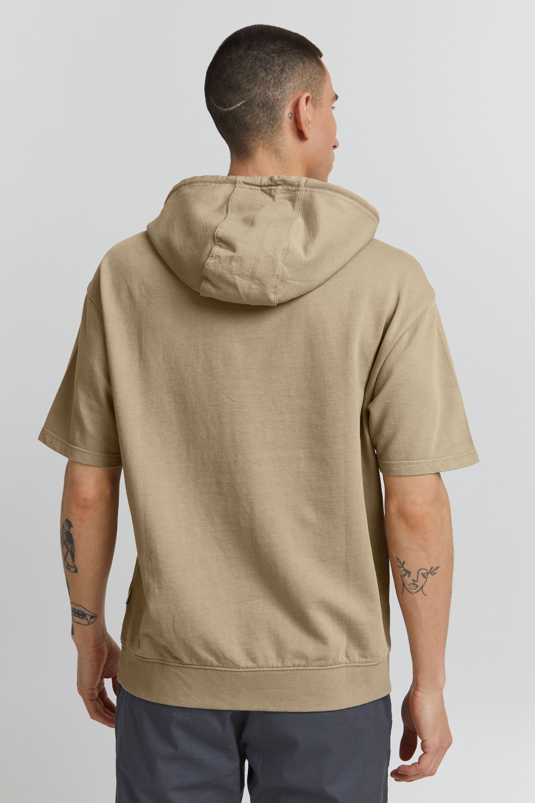 Short sleeve cotton hoodie new arrivals