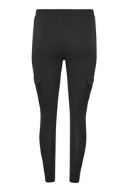 PixieGirl Petite Black Utility Skinny Trousers - Image 4 of 4