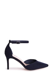 Linzi Blue Maci Stiletto Court Heel With Ankle Strap - Image 2 of 4