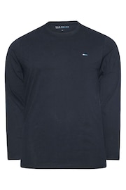 BadRhino Big & Tall Black 3 Pack Long Sleeve T-Shirts - Image 3 of 5