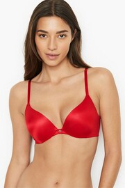 Victoria's Secret Lipstick Red Push Up Bra - Image 1 of 4